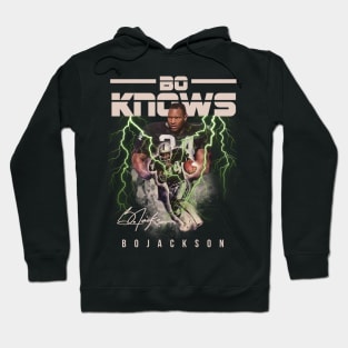 Bo Jackson Aesthetic Tribute 〶 Hoodie